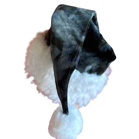 Handcrafted Tie-Dye Santa Hat - Picture 3 of 8